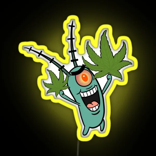 High Plankton RGB Neon Sign