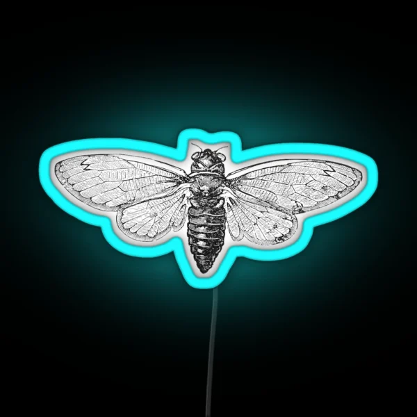 High Quality Cicada RGB Neon Sign