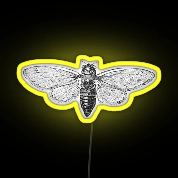 High Quality Cicada RGB Neon Sign