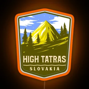 High Tatras RGB Neon Sign