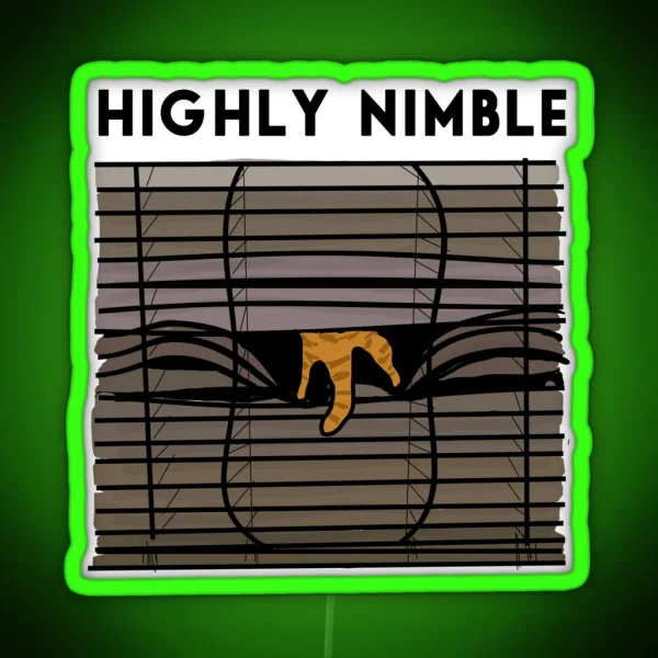 Highly Nimble RGB Neon Sign