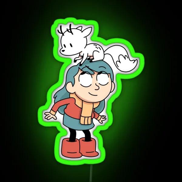 Hilda And Twig Hilda RGB Neon Sign