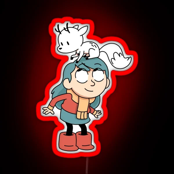 Hilda And Twig Hilda RGB Neon Sign
