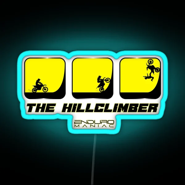 Hillclimb 2 RGB Neon Sign