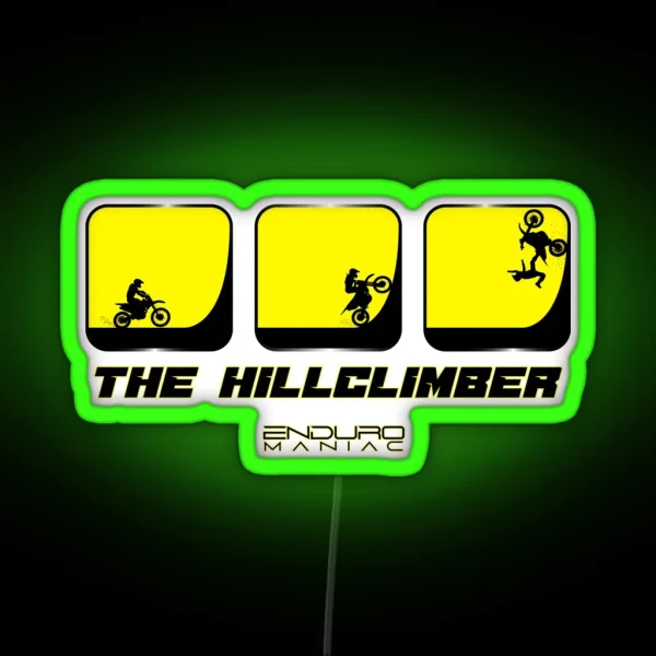 Hillclimb 2 RGB Neon Sign