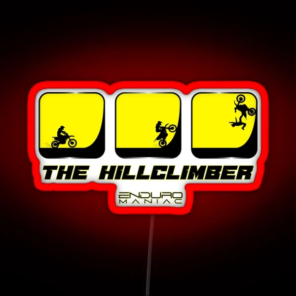Hillclimb 2 RGB Neon Sign
