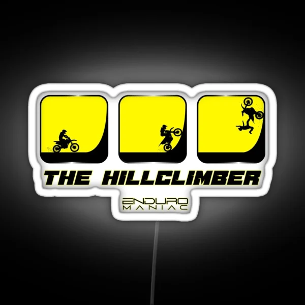 Hillclimb 2 RGB Neon Sign
