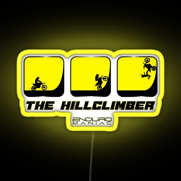 Hillclimb 2 RGB Neon Sign