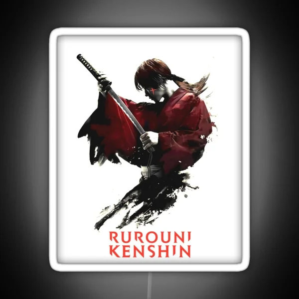 Himura Kenshin Poster RGB Neon Sign