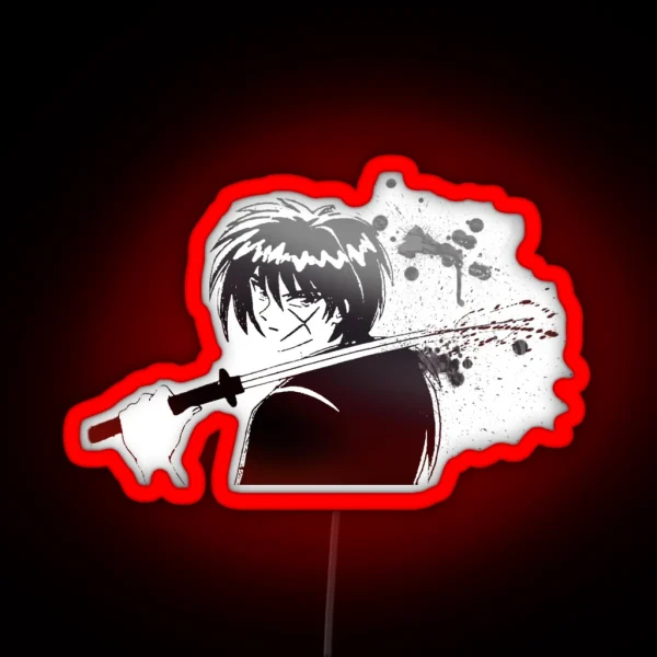 Himura Kenshin RGB Neon Sign