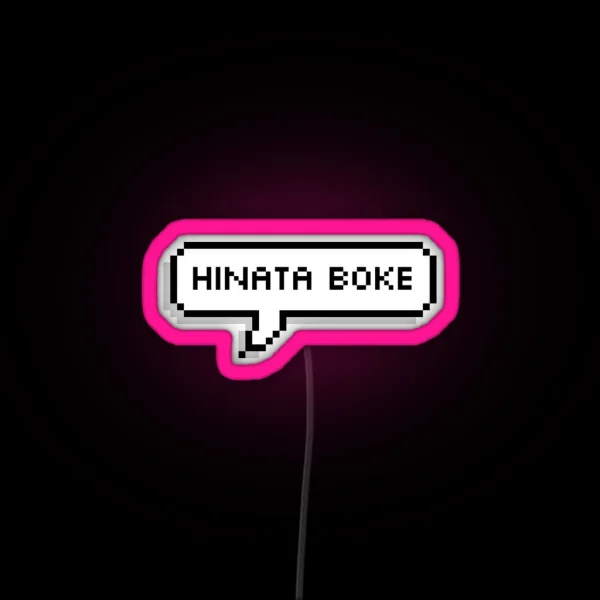Hinata Boke RGB Neon Sign