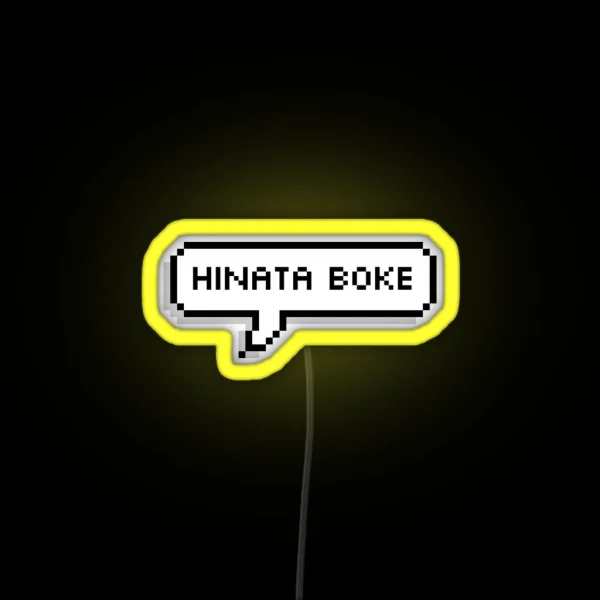 Hinata Boke RGB Neon Sign