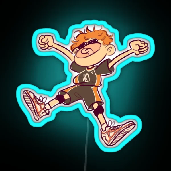 HINATA IS PUMPED RGB Neon Sign