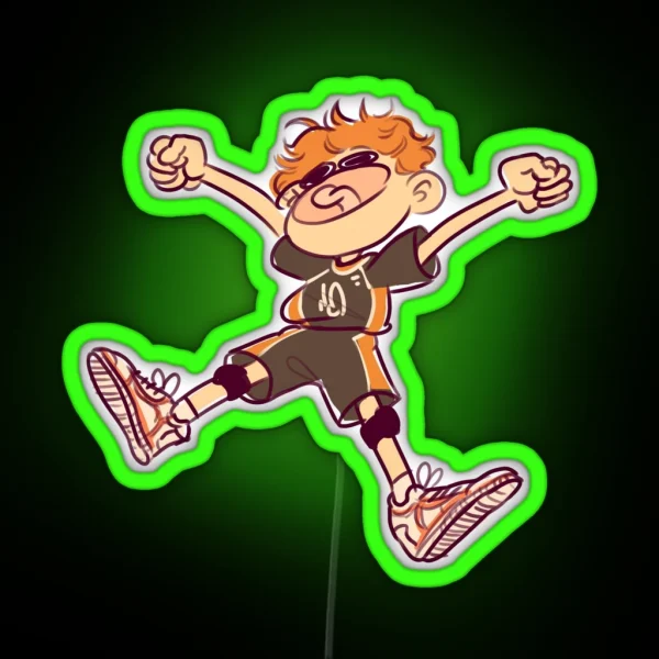 HINATA IS PUMPED RGB Neon Sign
