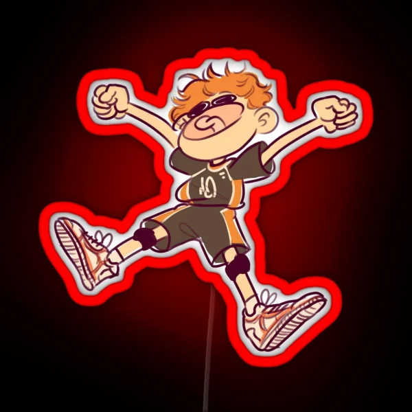 HINATA IS PUMPED RGB Neon Sign