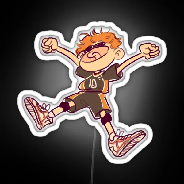 HINATA IS PUMPED RGB Neon Sign