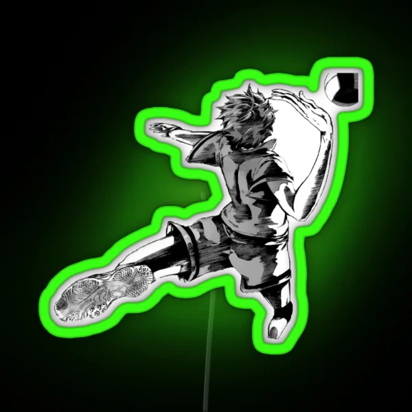 Hinata Smash RGB Neon Sign