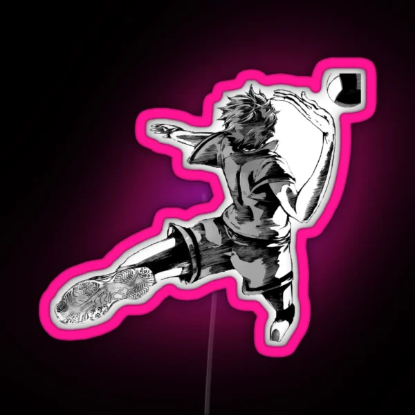 Hinata Smash RGB Neon Sign