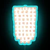 Hindi Alphabet RGB Neon Sign - Image 3