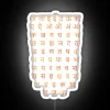 Hindi Alphabet RGB Neon Sign