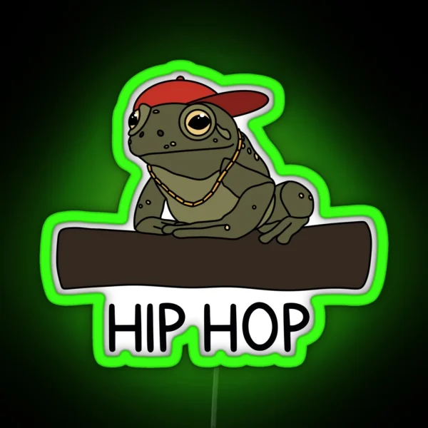 HIP HOP RGB Neon Sign