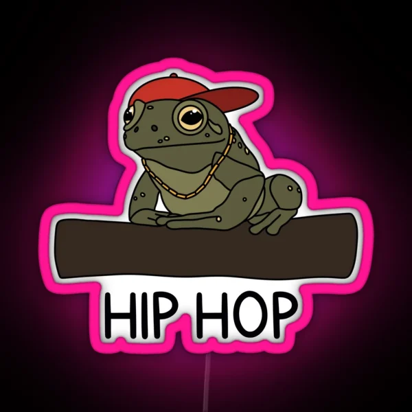 HIP HOP RGB Neon Sign