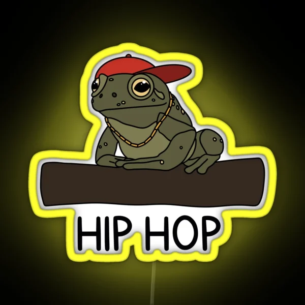 HIP HOP RGB Neon Sign