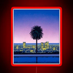 Hiroshi Nagai Vaporwave RGB Neon Sign