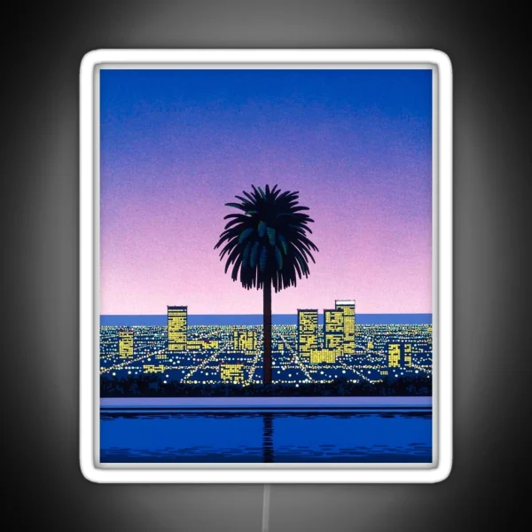 Hiroshi Nagai Vaporwave RGB Neon Sign