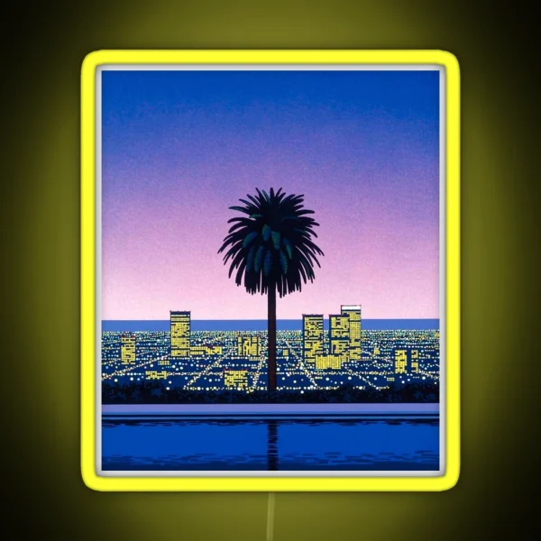 Hiroshi Nagai Vaporwave RGB Neon Sign
