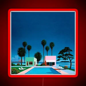 Hiroshi Nagai Vaporwave RGB Neon Sign