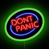 Hitchhiker S Guide Don T Panic Neon Sign RGB Neon Sign - Image 3