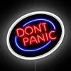 Hitchhiker S Guide Don T Panic Neon Sign RGB Neon Sign - Image 4