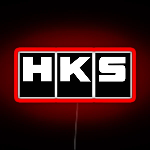 HKS Logo RGB Neon Sign