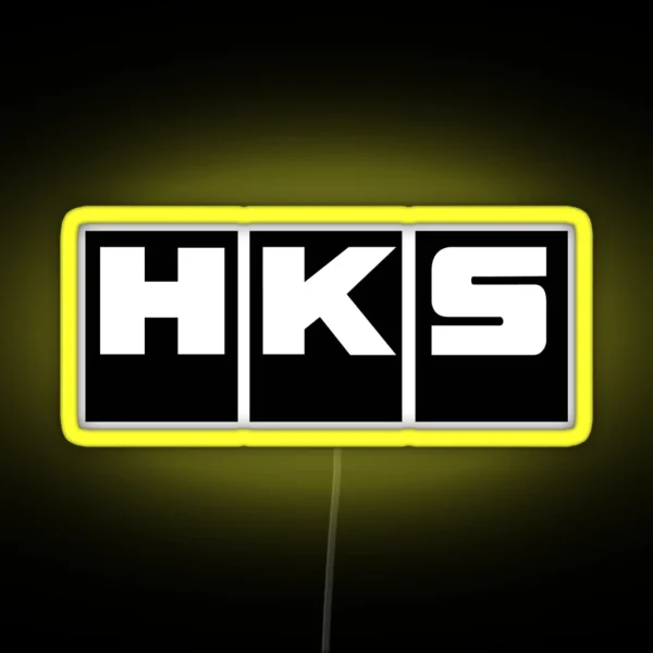 HKS Logo RGB Neon Sign