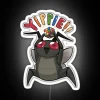 Hoarding Loot Bug Yippie Lethal Company Meme Humor RGB Neon Sign - Image 5