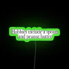 Hobbies Include A Spoon And Peanut Butter RGB Neon Sign - Image 4