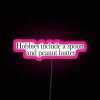 Hobbies Include A Spoon And Peanut Butter RGB Neon Sign - Image 6