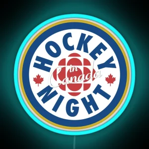 Hockey Night In Canada RGB Neon Sign