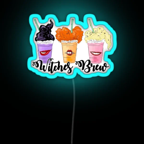 Hocus Pocus Witches Brew RGB Neon Sign
