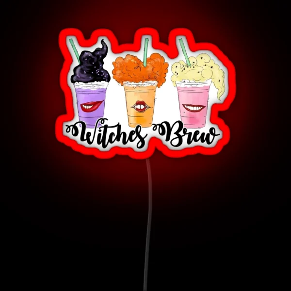 Hocus Pocus Witches Brew RGB Neon Sign