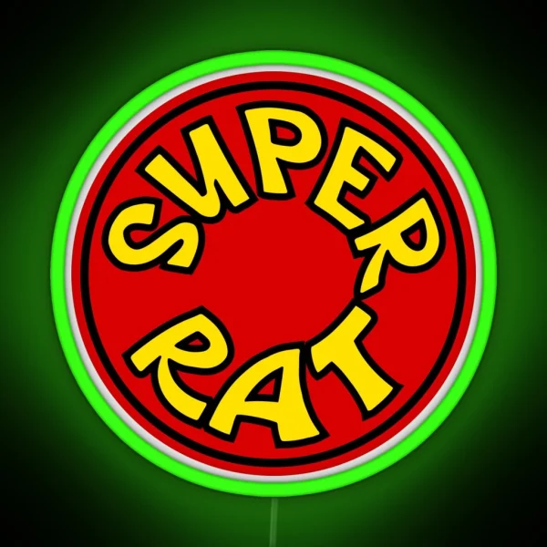 Hodaka Super Rat RGB Neon Sign