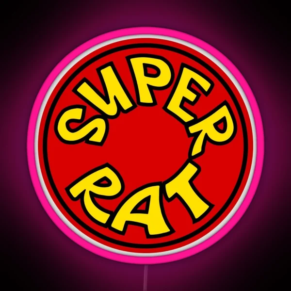 Hodaka Super Rat RGB Neon Sign