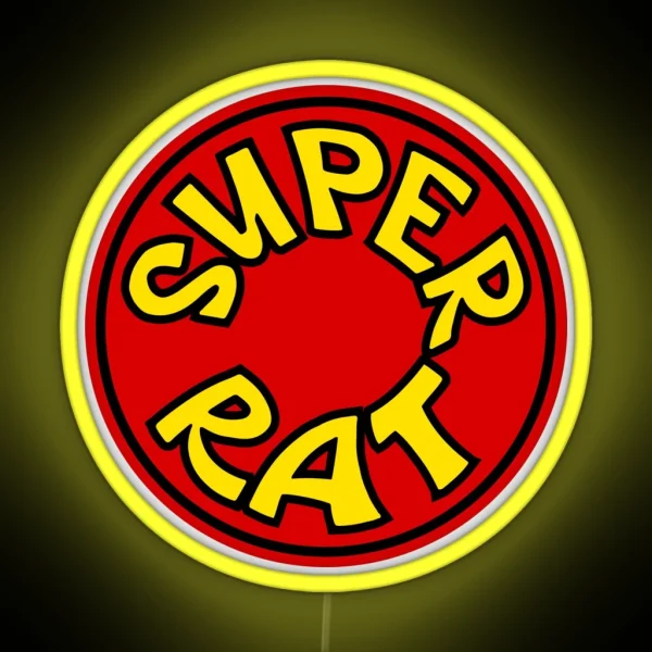 Hodaka Super Rat RGB Neon Sign