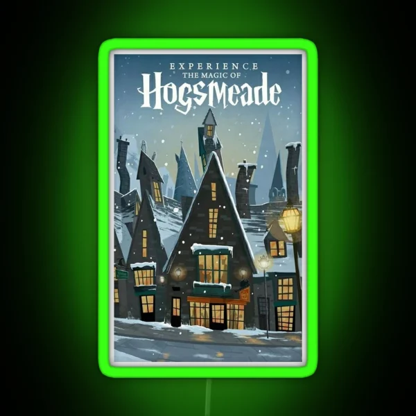 Hogsmeade RGB Neon Sign