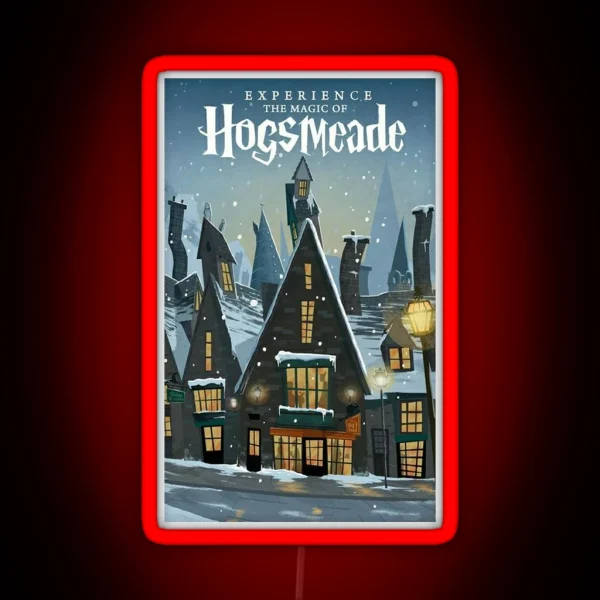 Hogsmeade RGB Neon Sign