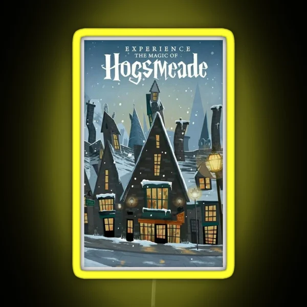 Hogsmeade RGB Neon Sign