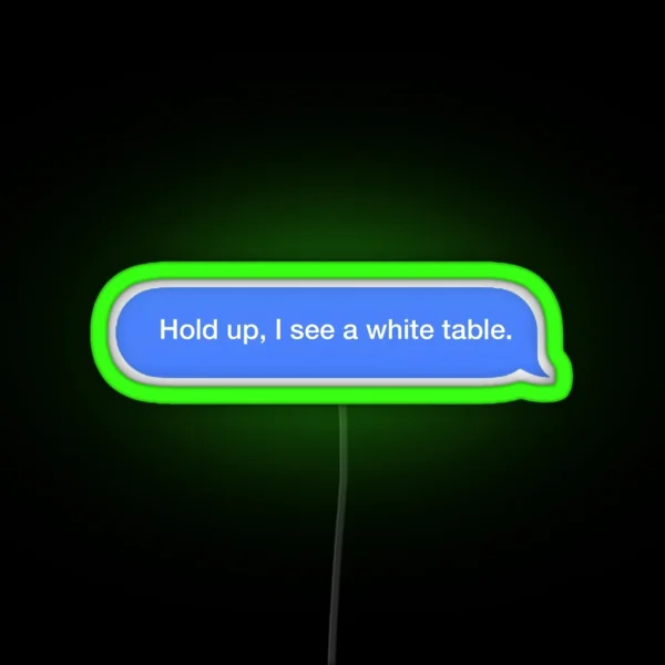 Hold Up RGB Neon Sign