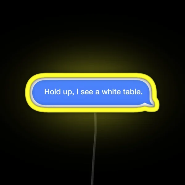 Hold Up RGB Neon Sign