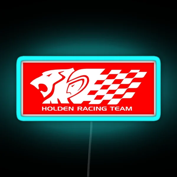 Holden Racing Team 2000s RGB Neon Sign